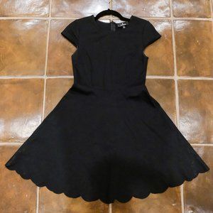 Lulu's Proof of Perfection Black Skater Dress
